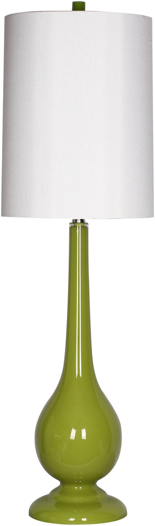 Surya Glass LMP-1054 White Lamp Table Lamp