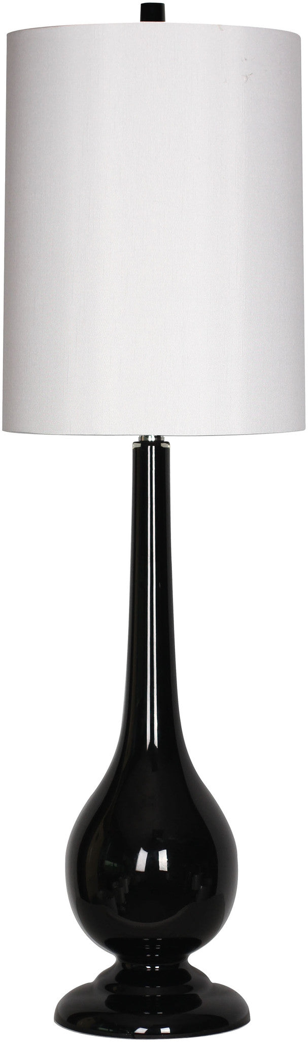 Surya Glass LMP-1055 White Lamp Table Lamp