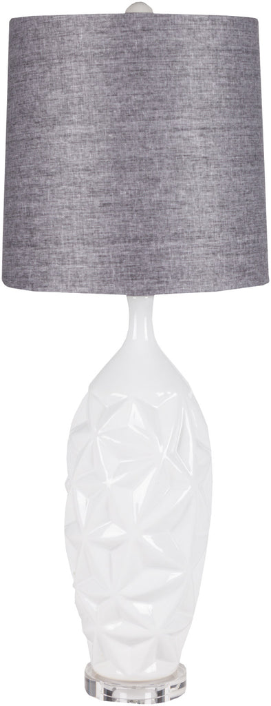 Surya Ceramic LMP-1058 Charcoal Lamp Table Lamp