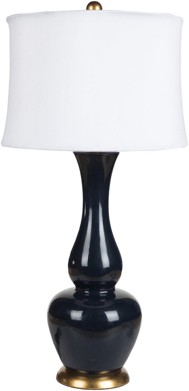 Surya Ceramic LMP-1061 Ivory Lamp main image