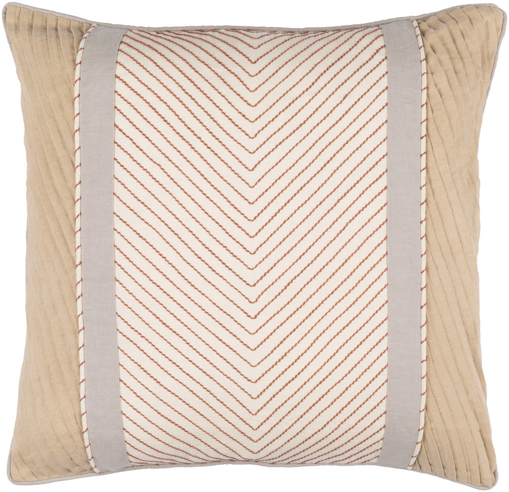 Surya Leona LN001 Pillow 18 X 18 X 4 Poly filled
