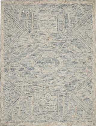 Nourison Linked LNK02 Blue/Multi Area Rug