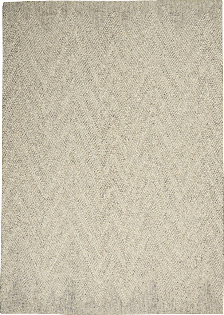 Nourison Linked LNK04 Ivory/Grey Area Rug