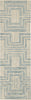 Nourison Linked LNK06 Ivory/Turquoise Area Rug
