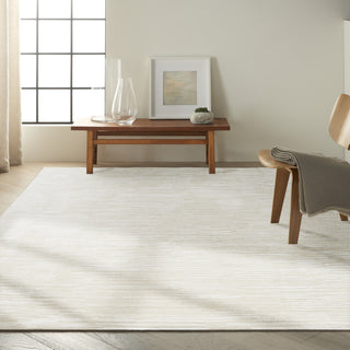 Calvin Klein Ck010 Linear LNR01 Ivory Area Rug Corner Image