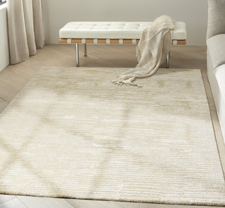 Calvin Klein Ck010 Linear LNR01 Ivory Area Rug Room Image