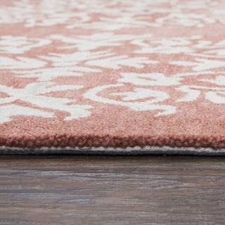 Rizzy Leone LO308A Coral Area Rug Close Shot