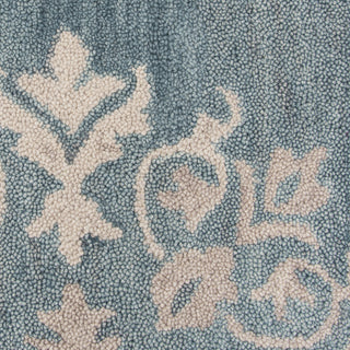 Rizzy Leone LO309A Aqua Blue Area Rug Detail Shot