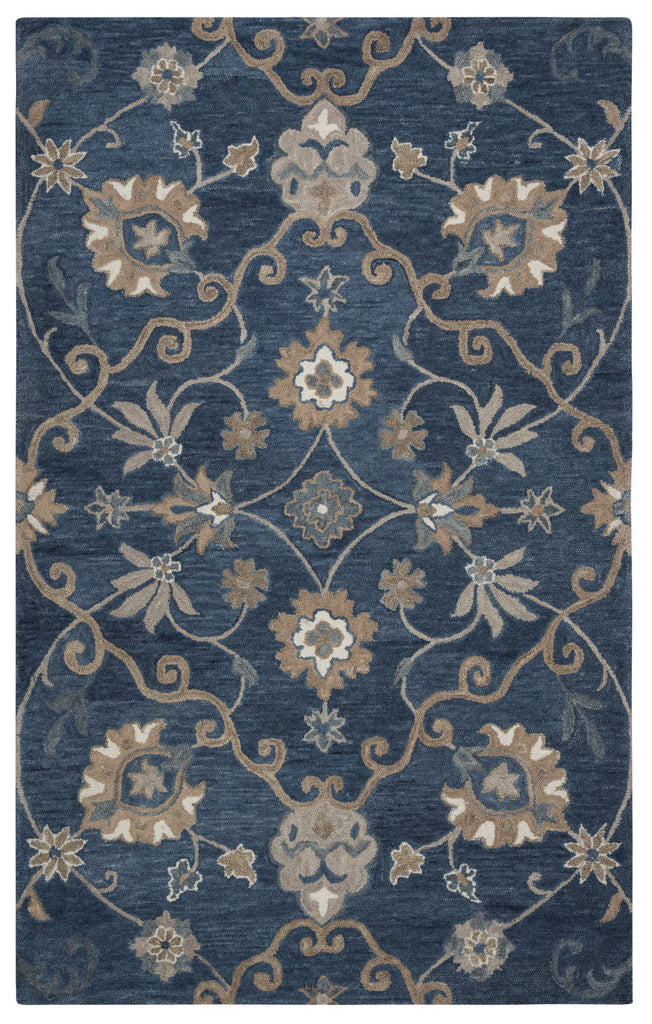 Rizzy Leone LO9985 Blue Area Rug