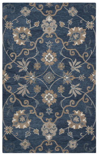 Rizzy Leone LO9985 Blue Area Rug