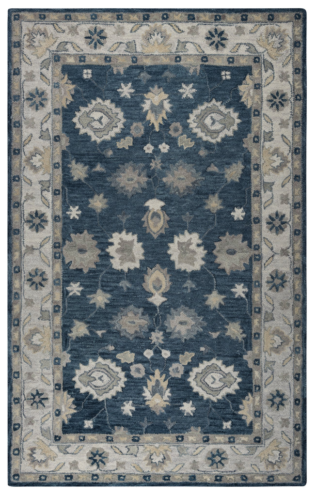 Rizzy Leone LO9993 Blue Area Rug main image