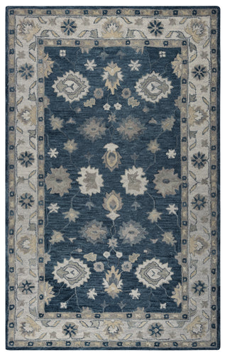 Rizzy Leone LO9993 Blue Area Rug main image