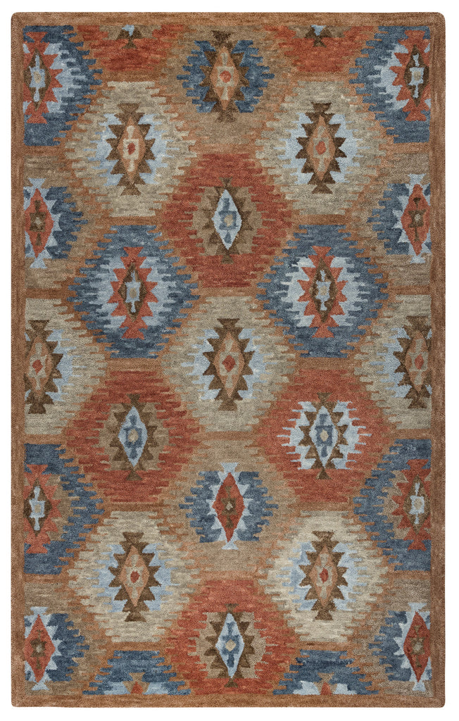 Rizzy Leone LO9999 Paprika Area Rug
