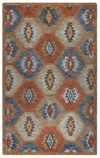 Rizzy Leone LO9999 Paprika Area Rug