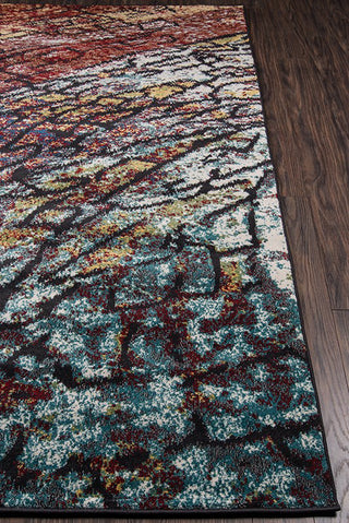 Momeni Loft LO-07 Multi Area Rug Detail Shot