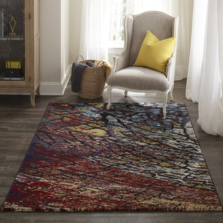 Momeni Loft LO-07 Multi Area Rug Room Scene Feature