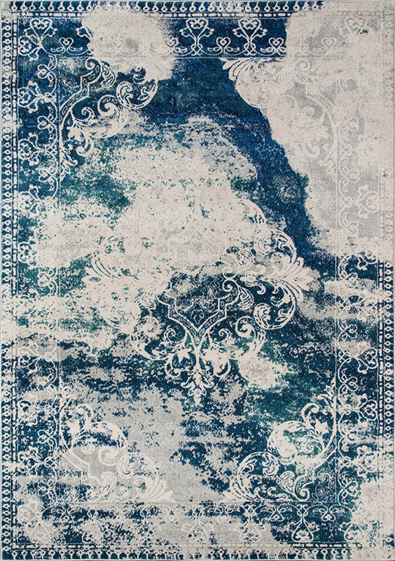 Momeni Loft LO-09 Blue Area Rug main image
