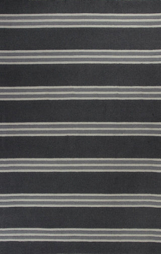 KAS Loft 2067 Charcoal Stripes Area Rug main image
