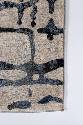 Momeni Logan LGN-1 Grey Area Rug Corner Image