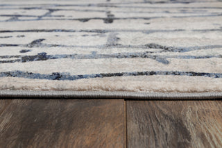 Momeni Logan LGN-1 Grey Area Rug Close up