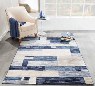 Momeni Logan LGN-3 Navy Area Rug Main Image Feature