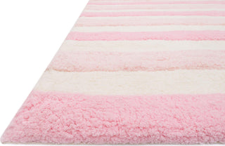 Loloi Lola Shag LL-01 Pink / Multi Area Rug 