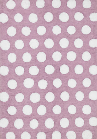 Loloi Lola Shag LL-02 Lilac / White Area Rug Main