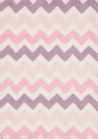 Loloi Lola Shag LL-03 Pink / Purple Area Rug Main