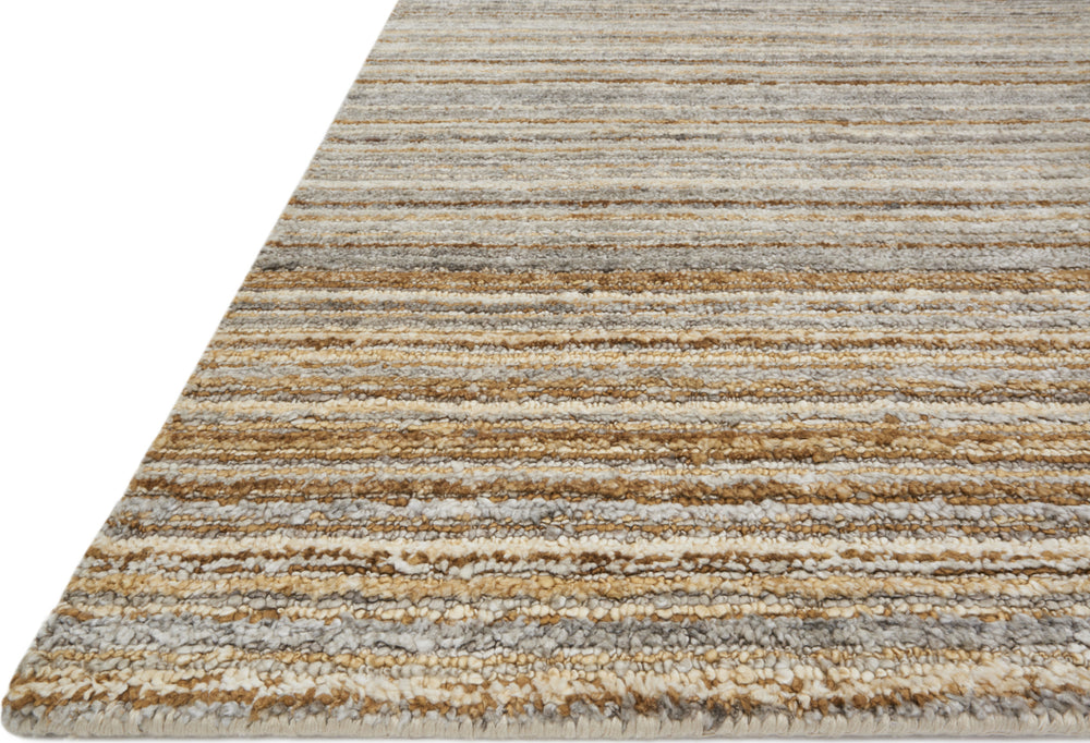 Loloi Haven VH-01 Silver/Gold Area Rug Corner Feature