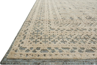 Loloi Origin OI-01 Blue/Natural Area Rug Corner Feature