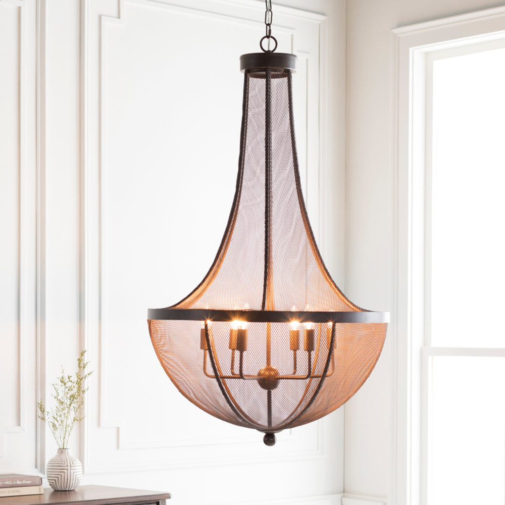 Surya Lombard LOM-001 Chandelier Lifestyle Image Feature