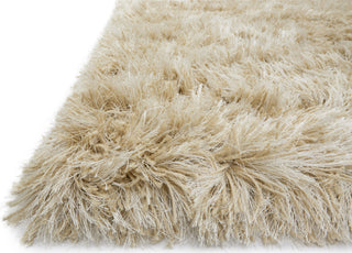 Loloi London Shag LJ-01 Beige/Ivory Area Rug Detail Shot Feature