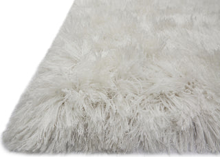 Loloi London Shag LJ-01 White Area Rug Detail Shot Feature