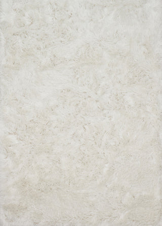 Loloi London Shag LJ-01 White Area Rug main image