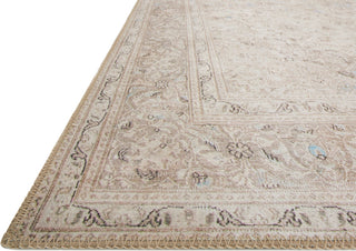 Loloi Loren LQ-03 Sand/Taupe Area Rug Corner 