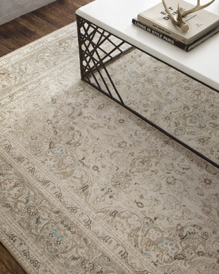 Loloi Loren LQ-03 Sand/Taupe Area Rug Room Scene 2