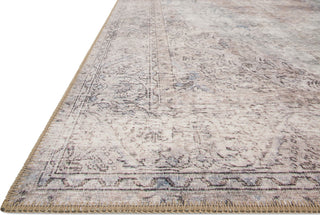 Loloi Loren LQ-04 Silver/Slate Area Rug Corner 