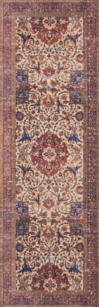 Loloi II Loren LQ-11 Sand/Multi Area Rug 2'6''x7'6'' Runner 