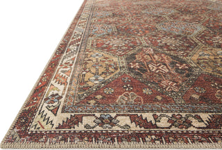 Loloi II Loren LQ-16 Spice/Multi Area Rug Round Image Feature