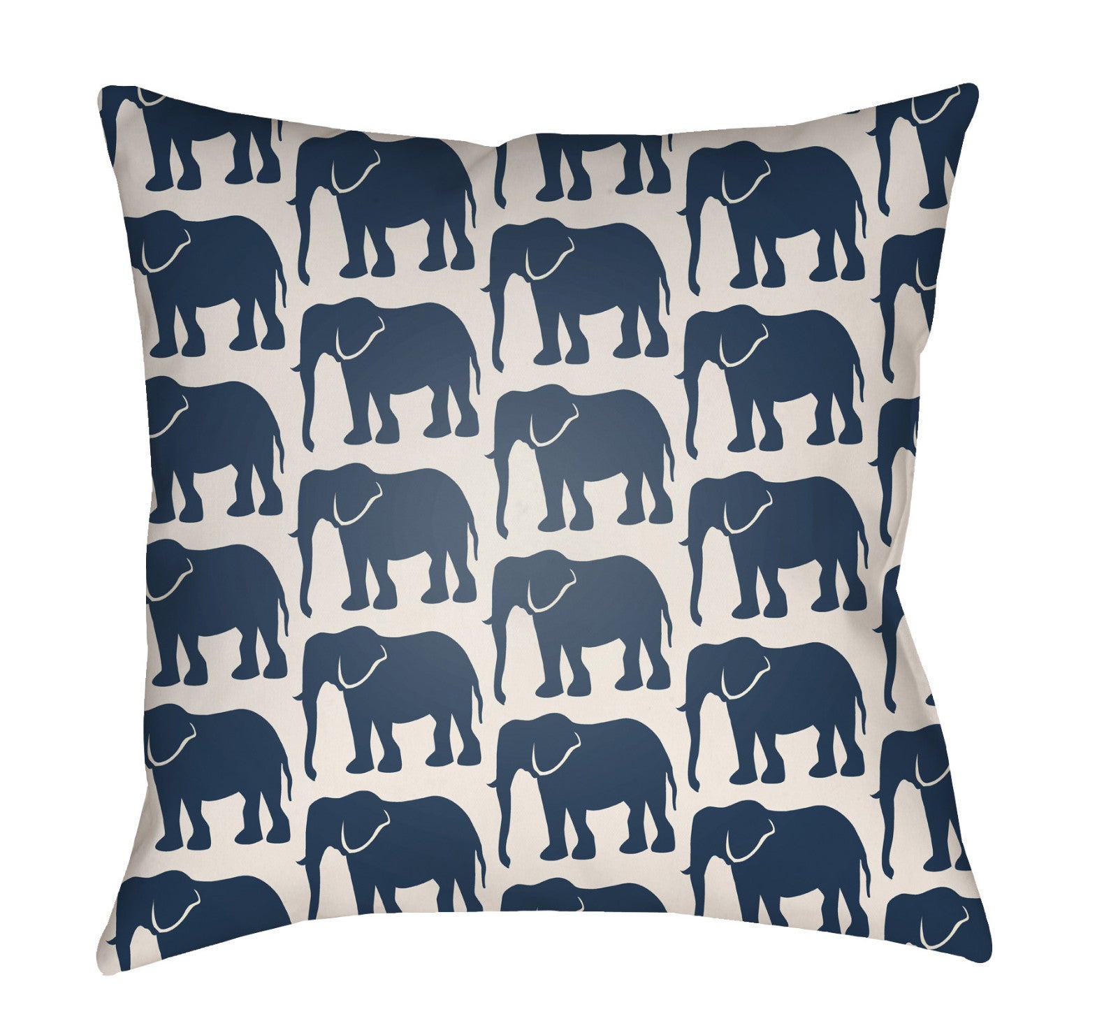 Mix & Match Decorative Throw Pillow Cover Navy Blue White 