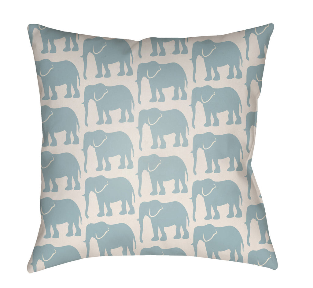 Artistic Weavers Lolita Elephant Light Blue/Ivory main image