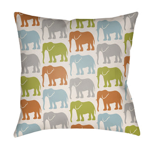 Artistic Weavers Lolita Elephant Lime Green/Bright Orange main image