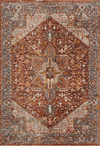 Loloi Lourdes LOU-02 Rust / Multi Area Rug