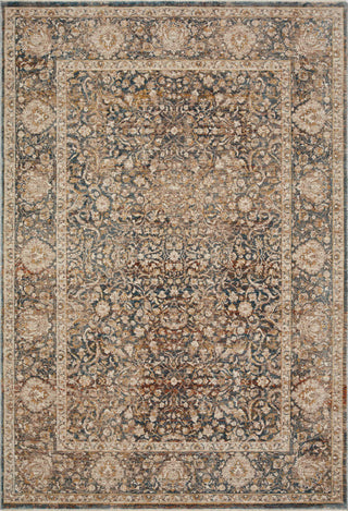 Loloi Lourdes LOU-08 Charcoal/Ivory Area Rug Main Image