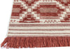NuStory Bovina Lover's Knot Red Area Rug by Newell Turner 