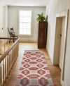 NuStory Bovina Lover's Knot Red Area Rug by Newell Turner 