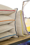 Surya Linen Piped Brilliantly Bordered LP-005 Pillow 