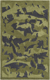 Leap Frog LPF-8006 Green Area Rug by Surya 5' X 7'6''