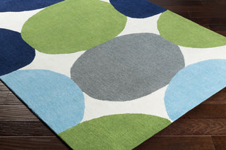Surya Leap Frog LPF-8007 Area Rug Corner Shot Feature