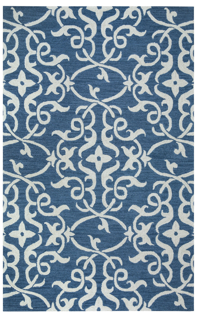 Rizzy Loureli LR9613 Blue Area Rug
